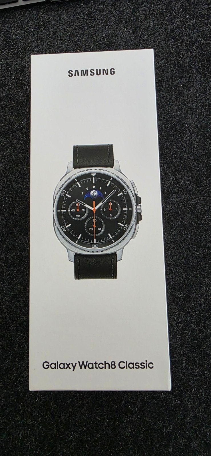 Samsung Watch8 Classic LTE, Ophalen, Zo goed als nieuw, Zwart, Android