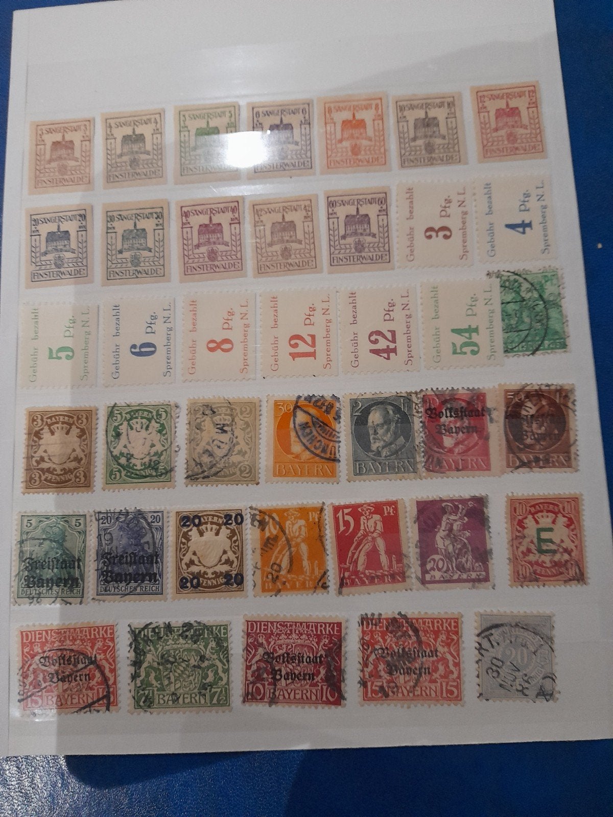 Kaveltje postzegels Oud Duitsland, Postzegels en Munten, Postzegels | Volle albums en Verzamelingen, Ophalen of Verzenden, Buitenland