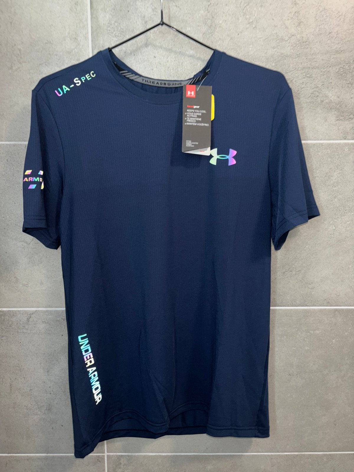 Under Armour T-Shirt, Ophalen of Verzenden, Nieuw, Maat 48/50 (M), Blauw