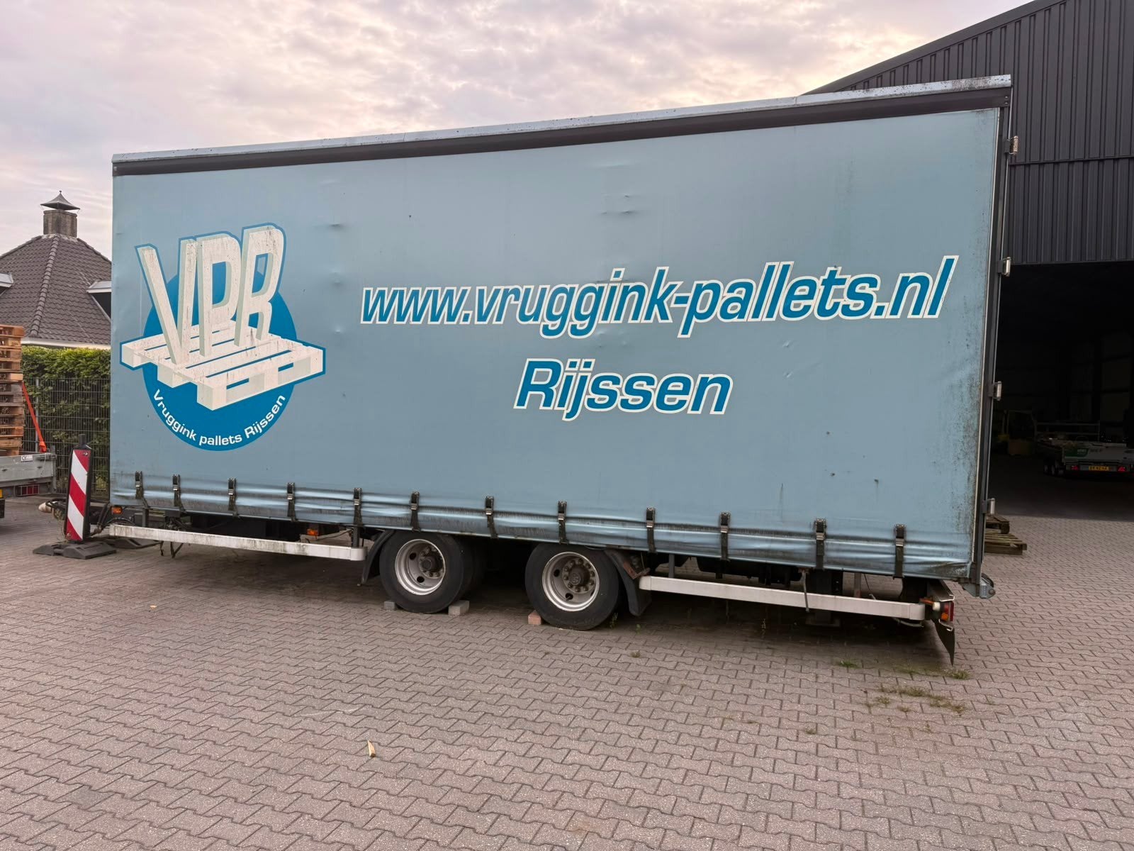 Aanhangwagen met huif, Ophalen, Gebruikt