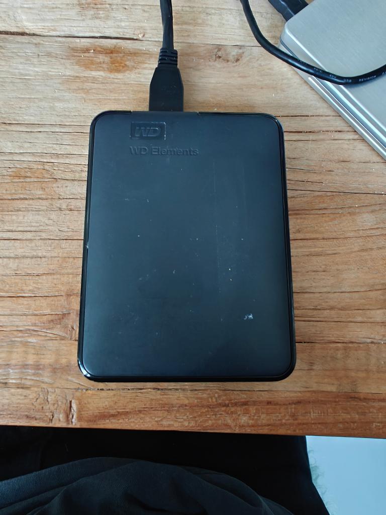 WD Harddisk 4 Tb, Computers en Software, Harde schijven, HDD, Zo goed als nieuw, Laptop, 4 TB