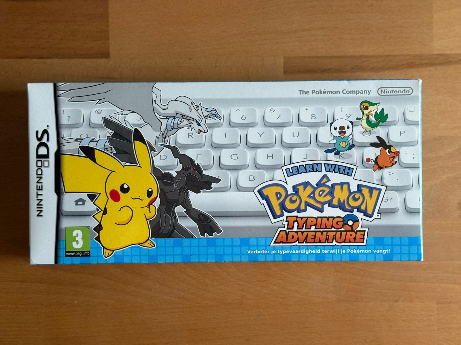 Learn With Pokémon Typing Adventure CIB, Avontuur en Actie, 1 speler, Ophalen of Verzenden, Zo goed als nieuw