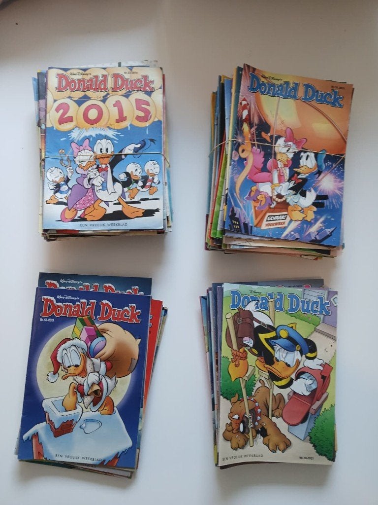 Donald duck jaargangen, Boeken, Complete serie of reeks, Ophalen of Verzenden, Gelezen