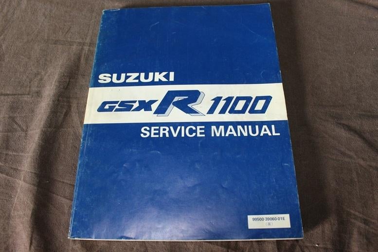 Suzuki GSX-R1100 1986 motorcycle service manual GSX R1100, Ophalen of Verzenden, Suzuki