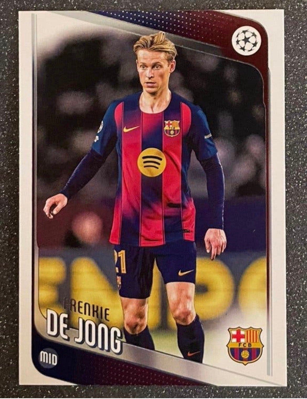 Topps UCC Flagship ‘26    FRENKIE DE JONG    FC BARCELONA, Verzenden, Zo goed als nieuw, Plaatje