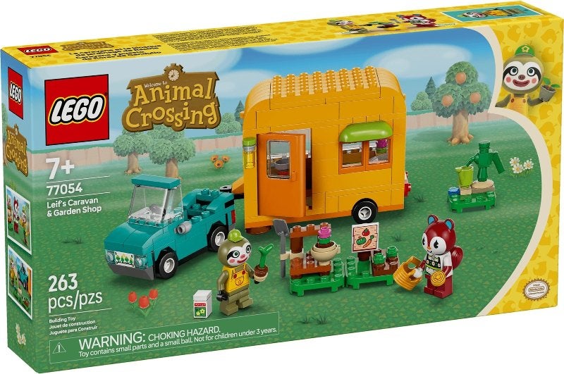 Lego Animal Crossing set 77054  Leif's Caravan & Garden Shop, Overige thema's, Lego, Nieuw, Ophalen of Verzenden