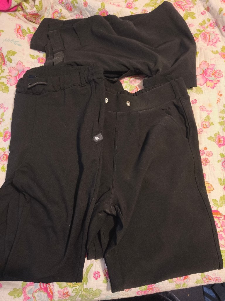 Broeken, Kleding | Dames, Broeken en Pantalons, Ophalen, Zwart, Zo goed als nieuw, Maat 36 (S)