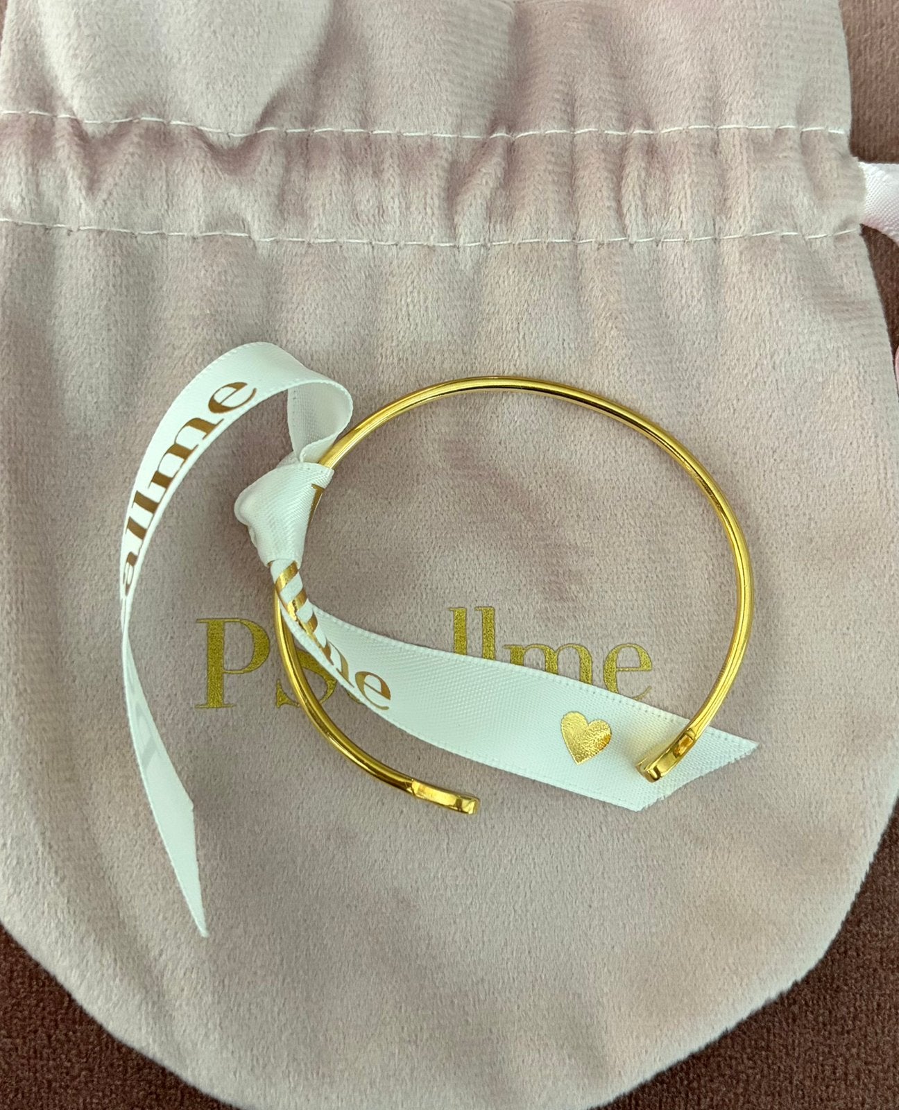Ps call me Bangle hearts gold plated, Verzenden, Nieuw, Goud, Goud