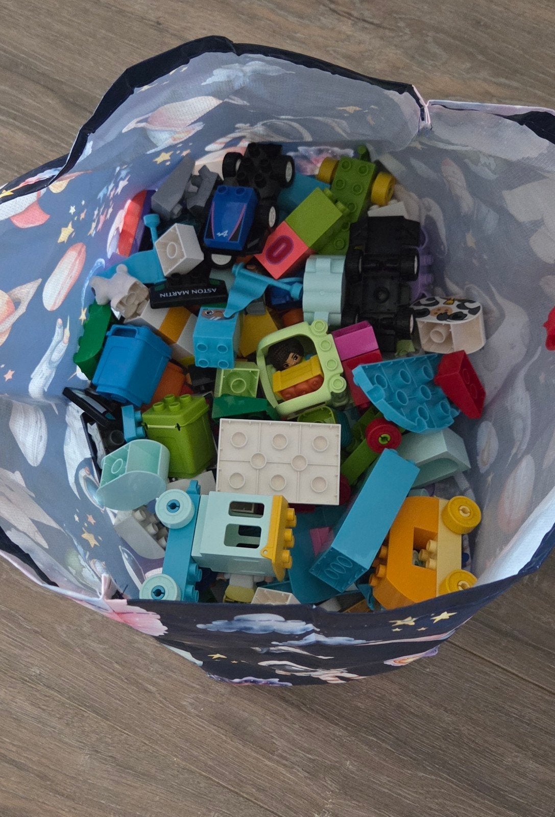 Grote zak met diverse bouwblokken (Lego Duplo), Ophalen, Zo goed als nieuw, Overige merken