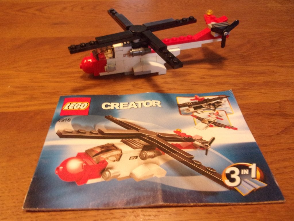 Lego Creator 4918-1 Mini Flyers uit 2007, Gebruikt, Lego, Compleet, Ophalen of Verzenden