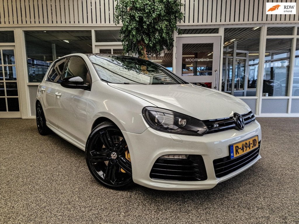 Volkswagen Golf R20 2.0 TSI R 4Motion DSG LEDER, Auto's, Volkswagen, Euro 5, Gebruikt, Zwart, 4 cilinders