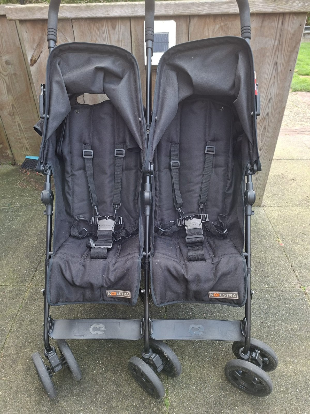 Tweelingbuggy van Koelstra, Ophalen, Zo goed als nieuw, Kinderwagen of Buggy
