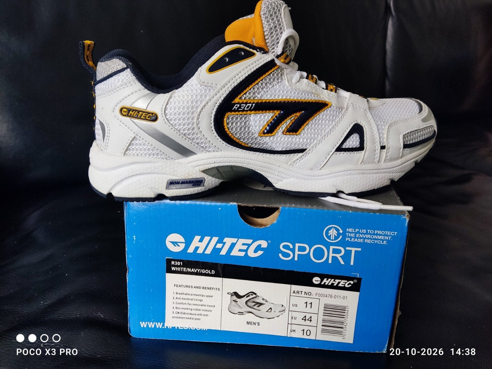 Nieuwe Hi-Tec R301 Sneakers Maat 44  Nieuw in Doos, Kleding | Heren, Wit, Nieuw, Ophalen, Nieuwe Hi-Tec R301