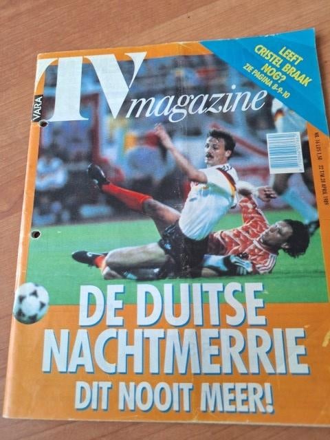 Vara Gids 1989 Marco van Basten Nits Long Tall Ernie Dynasty, Boeken, Tijdschriften en Kranten, Verzenden, Gelezen, Muziek, Film of Tv