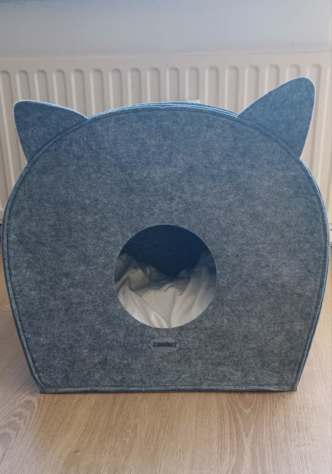 Nieuw  lichtgrijze Kattenmand - Kattenhuis, Ophalen of Verzenden, Nieuw