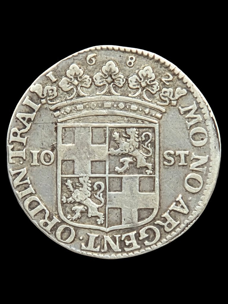 X Stuiver Utrecht 1682 //  8815 Oplage, Vóór koninkrijk, Zilver, Losse munt, Overige waardes