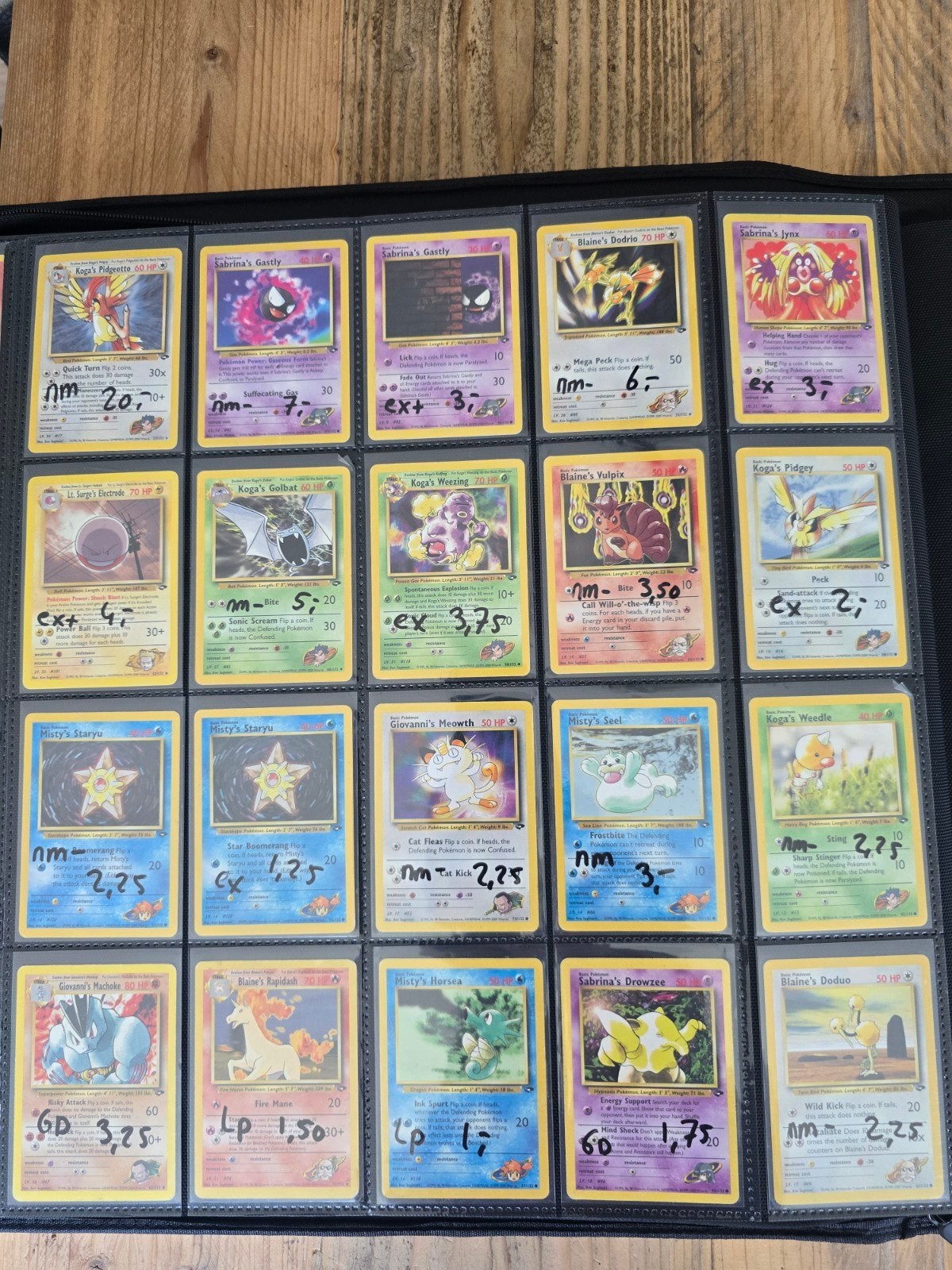 Pokemon kaarten-gym challenge-losse verkoop, Ophalen of Verzenden, Zo goed als nieuw, Losse kaart