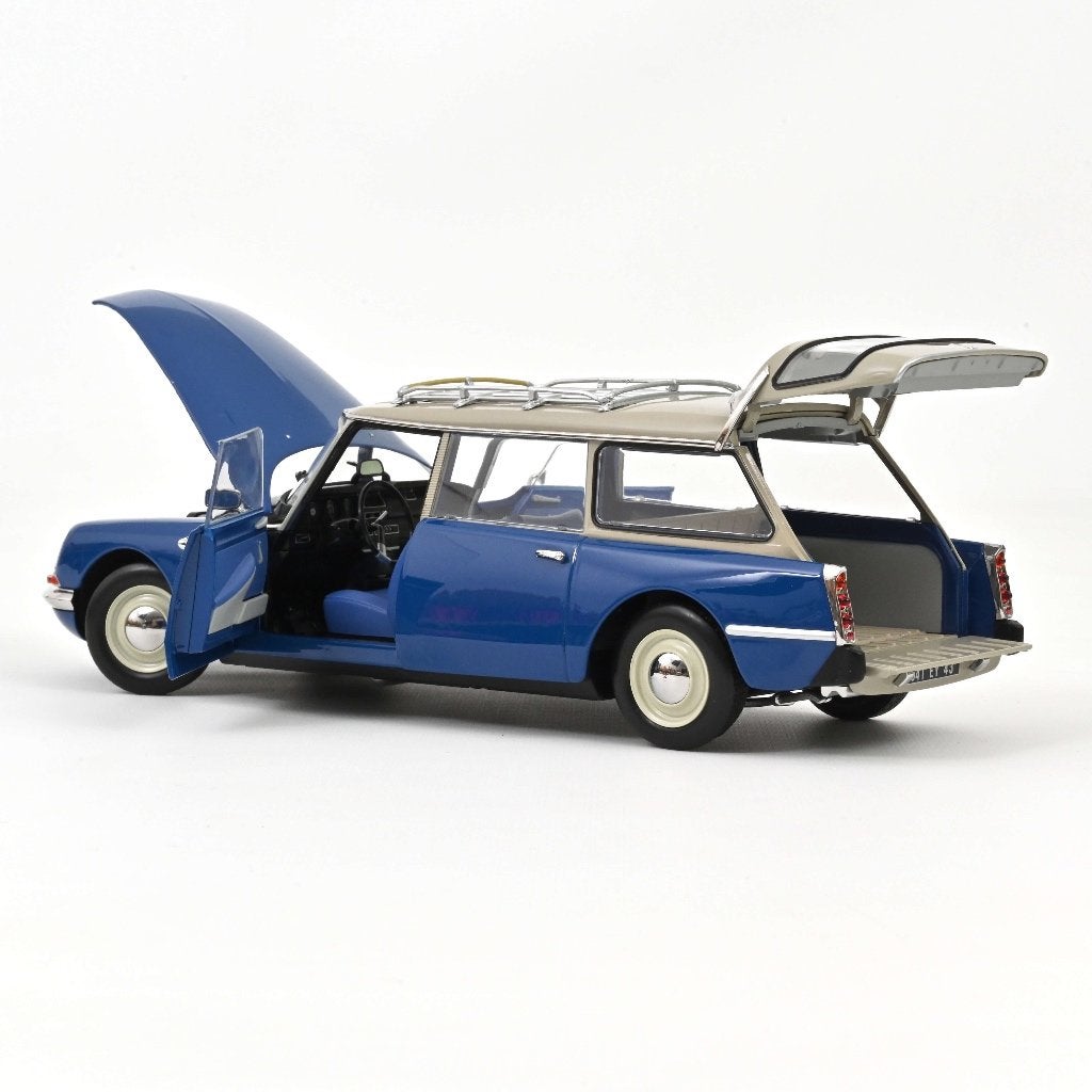 Citroen Break 21 1970 Danube Blauw schaal 1/18 NOREV 181772, Verzenden, Nieuw, Auto, Overige merken