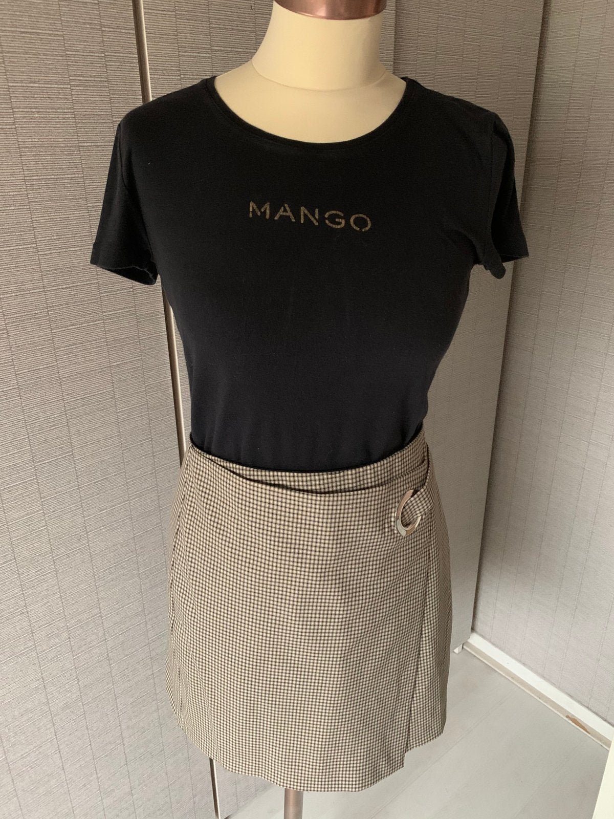 Bruin rokje Mango maat 36, Bruin, Ophalen of Verzenden, Zo goed als nieuw, Maat 36 (S)