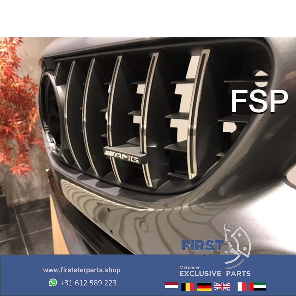 W205 S205 FACELIFT C63 AMG VOORBUMPER + GT GRIL COMPLEET Mer, Gebruikt, -, Voor, Ophalen of Verzenden