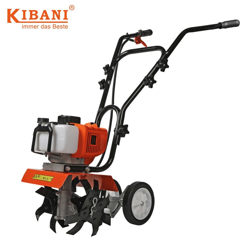 Kibani Mini Grondfrees Benzine - 52cc 30CM breedte, Niet ingevuld, Nieuw, Niet ingevuld, Niet ingevuld