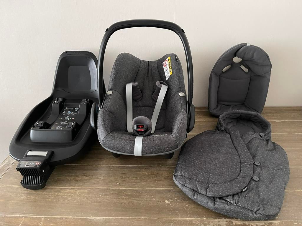 Prachtige baby autostoel set van Maxi Cosi! Als nieuw!, Ophalen, Autogordel, Zo goed als nieuw, 0 t/m 13 kg
