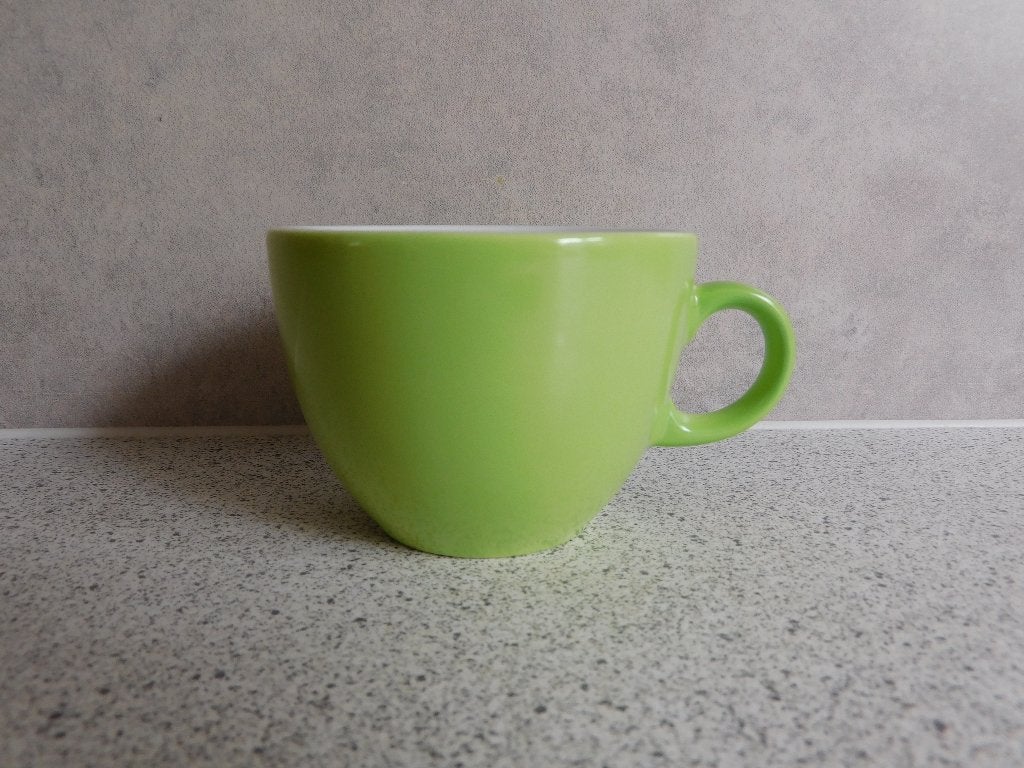 Kopje 180 ml. Lime Liberty Pure Colors Seltmann Weiden, Overige merken, Ophalen of Verzenden, Zo goed als nieuw, Overige stijlen