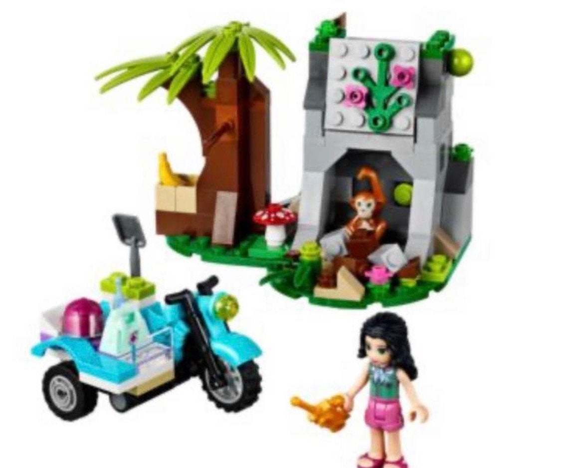 Lego Friends Eerstehulp Junglebike 41032, Ophalen, Compleet, Gebruikt, Lego