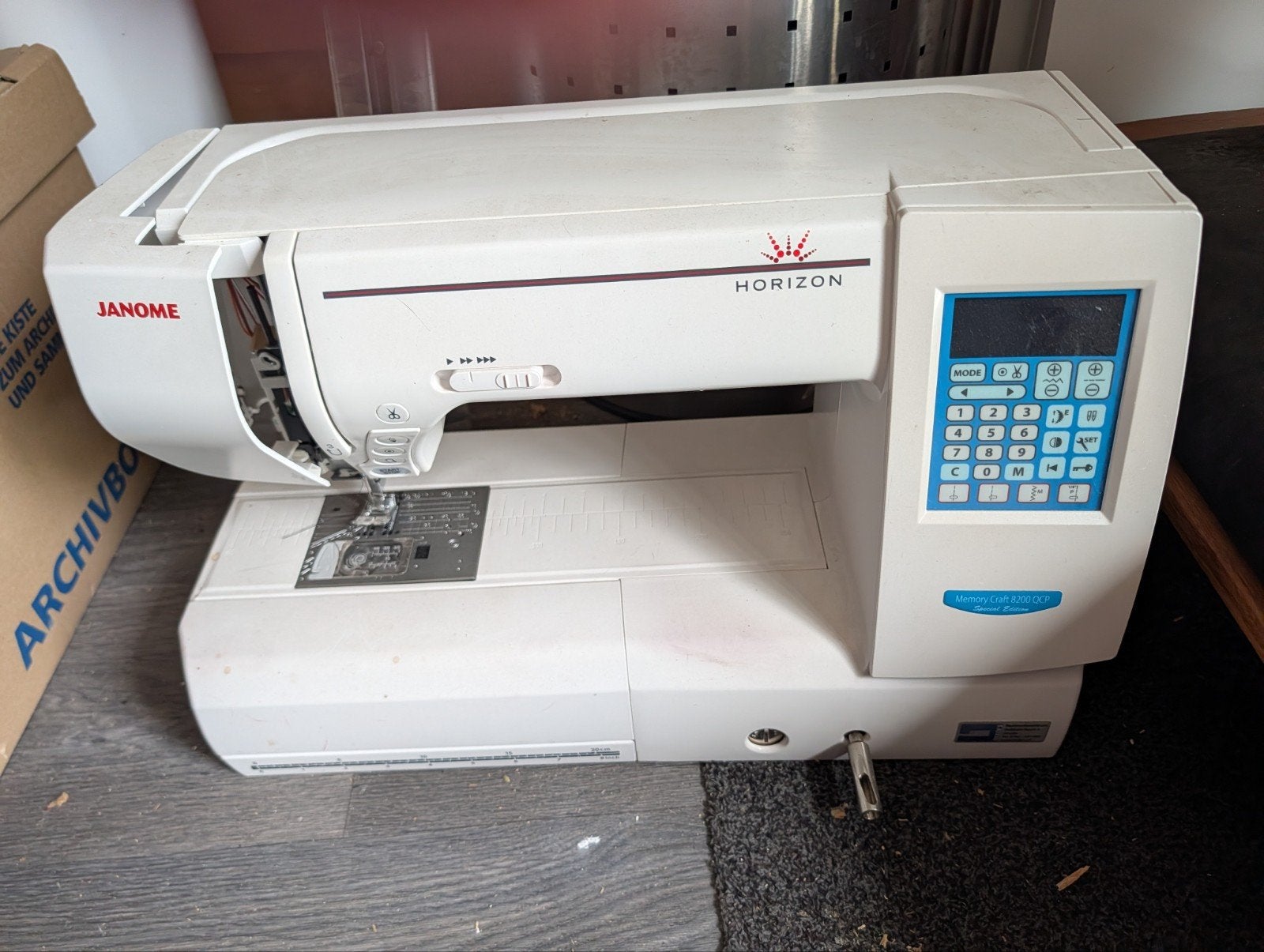 Janome QCP8200, Ophalen, Gebruikt, Naaimachine, Overige merken