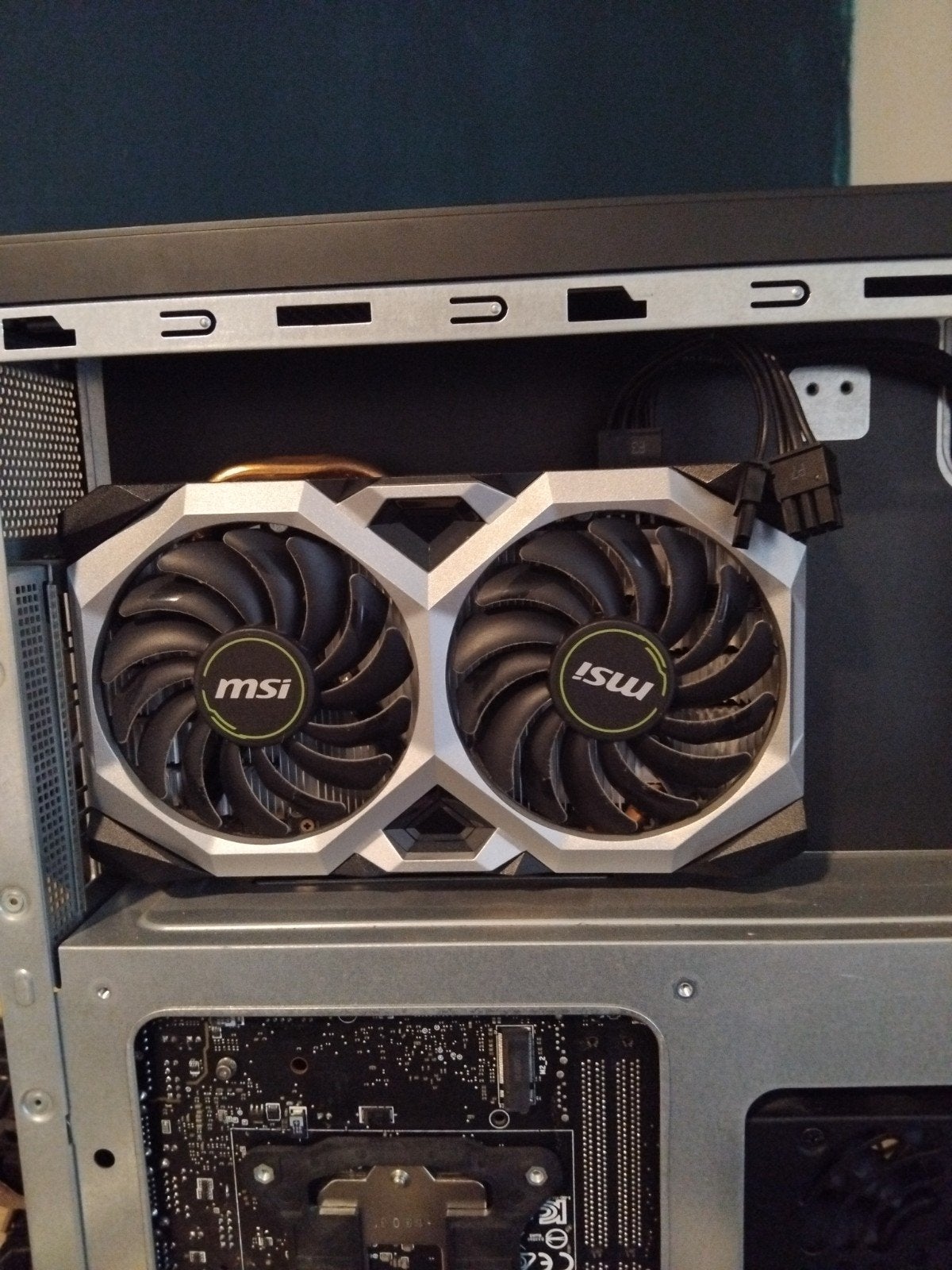 MSI GeForce RTX 2060 6GB Ventus, Computers en Software, Videokaarten, Ophalen, PCI-Express 3, GDDR6, Zo goed als nieuw