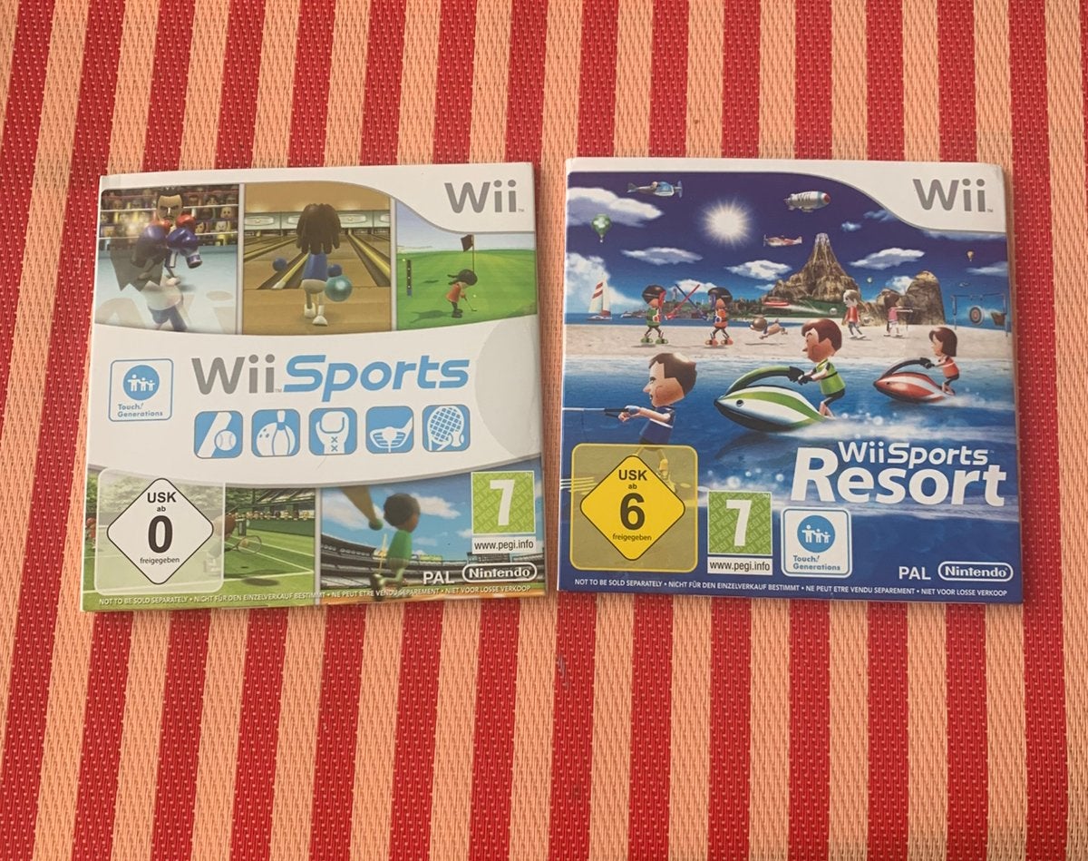 Wii Sports & Wii Sports Resort sealed, -, -, Nieuw, Ophalen of Verzenden