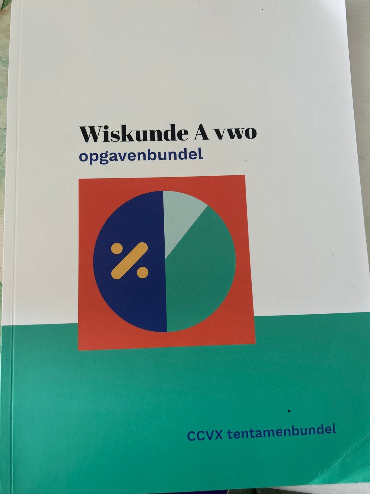 Wiskunde A vwo opgavenbundel CCVX tentamenbundel, Ophalen of Verzenden, Gelezen, VWO, Wiskunde A