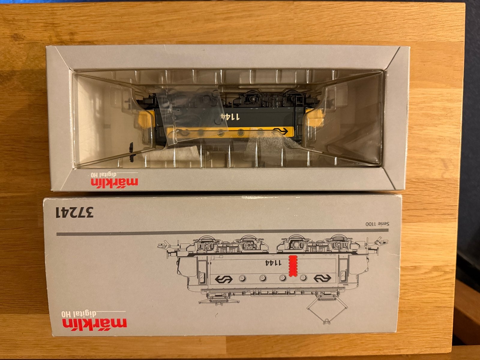 Märklin H0 Locomotief NS 1144 - Digitaal, Wisselstroom, Gebruikt, Locomotief, Verzenden