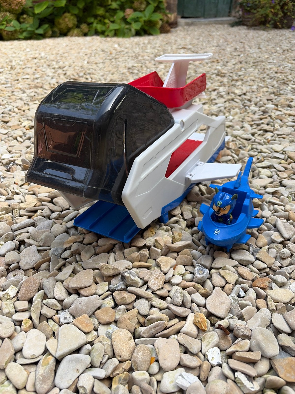Paw Patrol Walvis Patroller met Chase figuur, Ophalen of Verzenden, Gebruikt