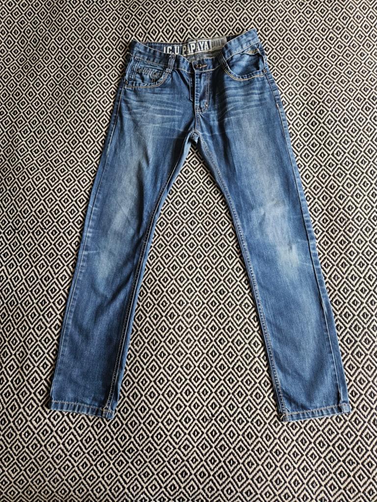 Spijkerbroek maat 170/176, Kinderen en Baby's, Kinderkleding | Maat 170, Broek, Papaya, Ophalen of Verzenden, Zo goed als nieuw