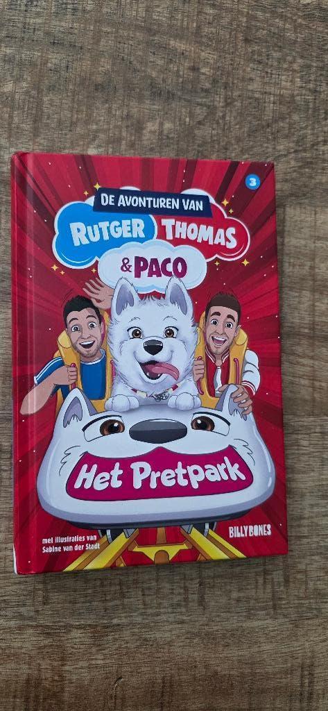 thomas rutger en paco boek, Ophalen of Verzenden, Gelezen, Fictie algemeen