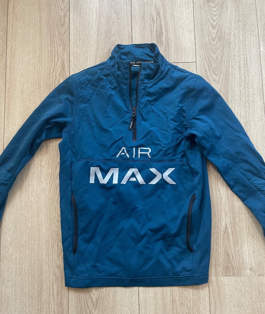 Nike trainingssweater blauw 176, Jongen of Meisje, Sport- of Zwemkleding, Ophalen of Verzenden, Zo goed als nieuw