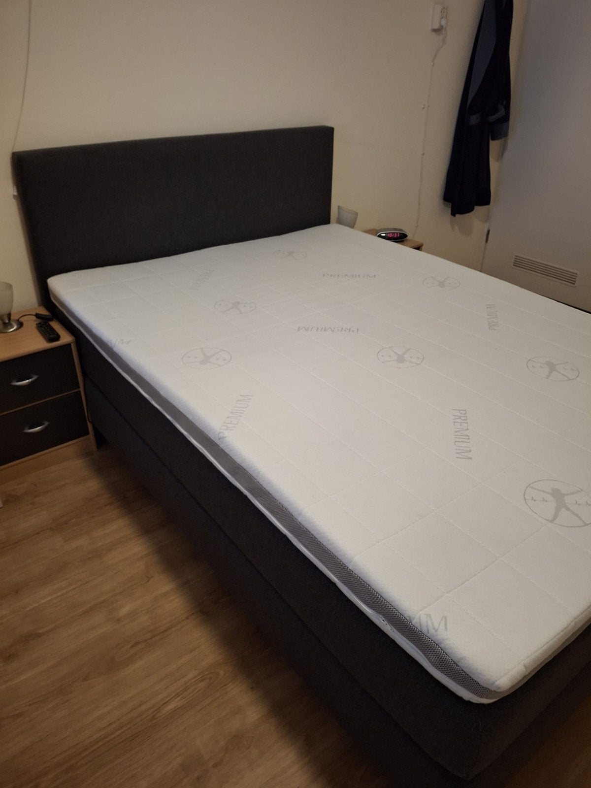 Boxspring, Huis en Inrichting, Ophalen, 210 cm, Tweepersoons, 140 cm