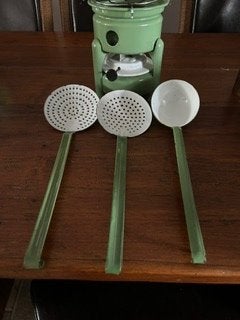 Groen emaille, Antiek en Kunst, Antiek | Emaille, Ophalen of Verzenden
