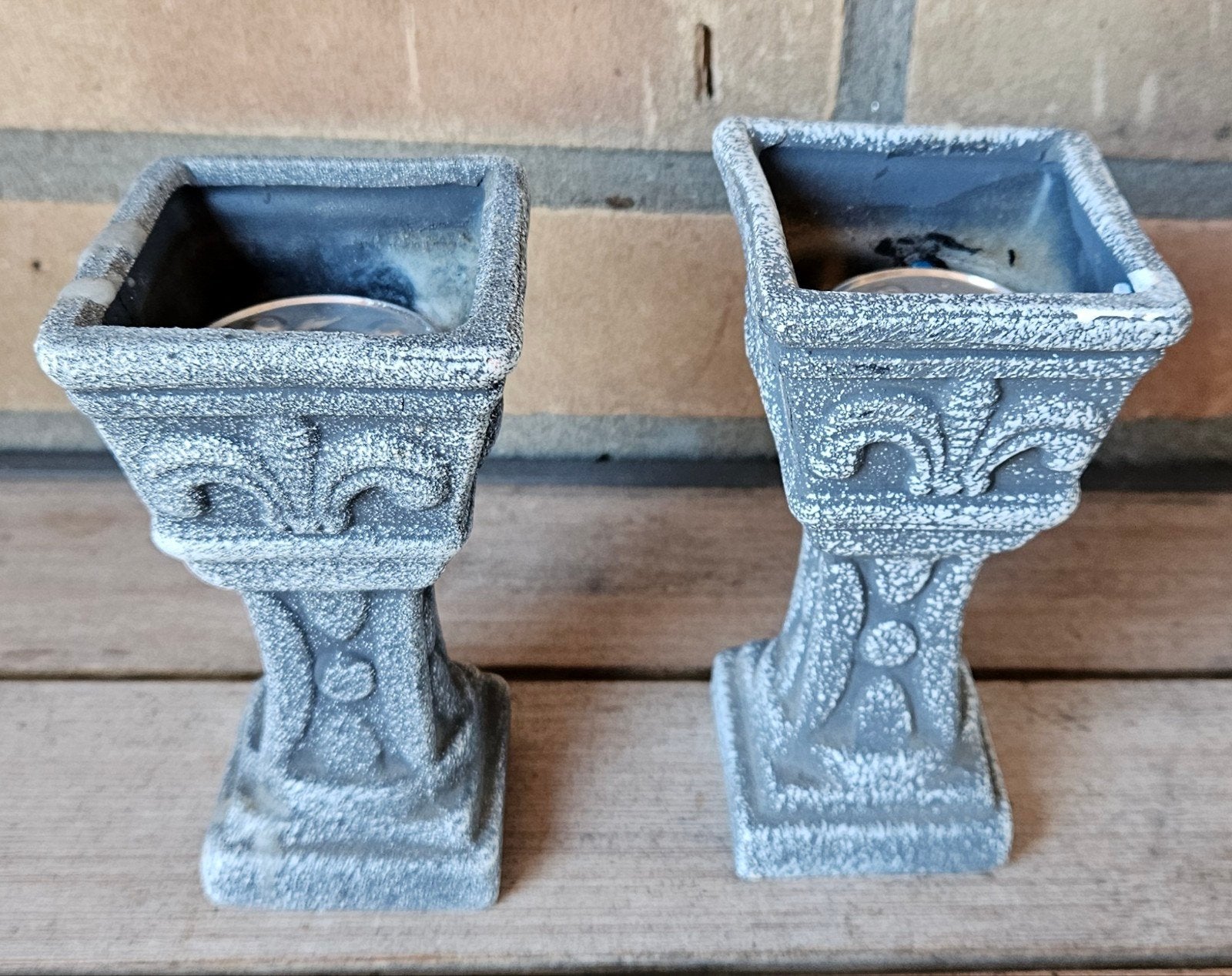 Waxinelichtje, Ophalen of Verzenden, Zo goed als nieuw, Steen/keramiek