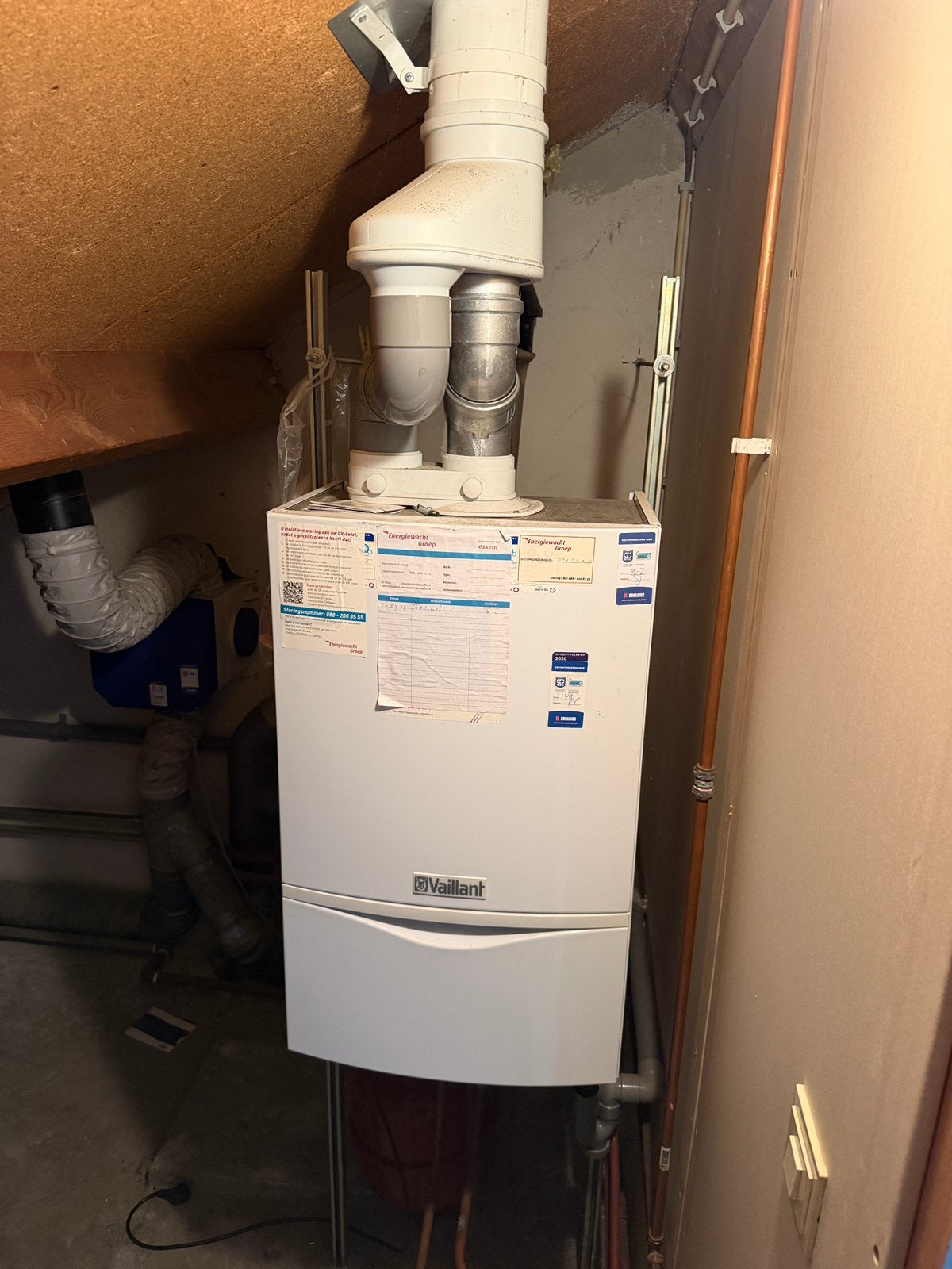 Cv ketel vaillant, Ophalen, Gebruikt