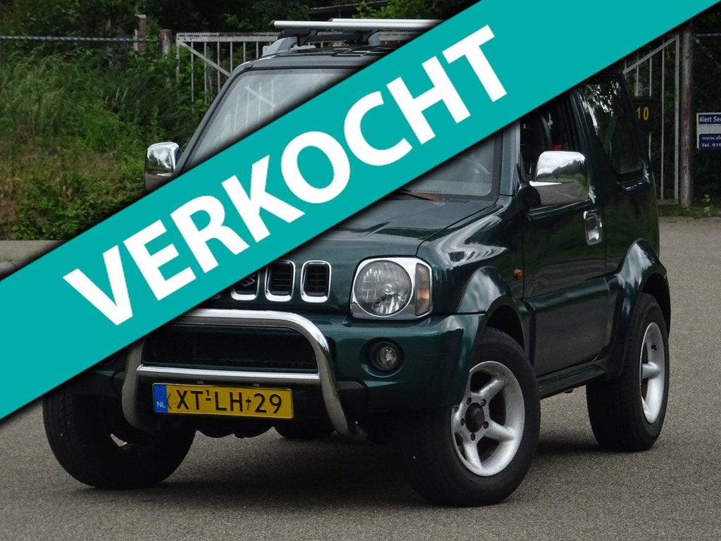 Suzuki Jimny Verkocht! Verkocht!, Auto's, 1005 kg, 4 cilinders, 4 stoelen, Origineel Nederlands