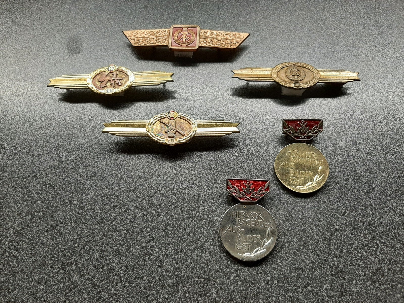 DDR  -  militaria   items  divers., Verzamelen, Ophalen of Verzenden, Landmacht, Duitsland, Embleem of Badge