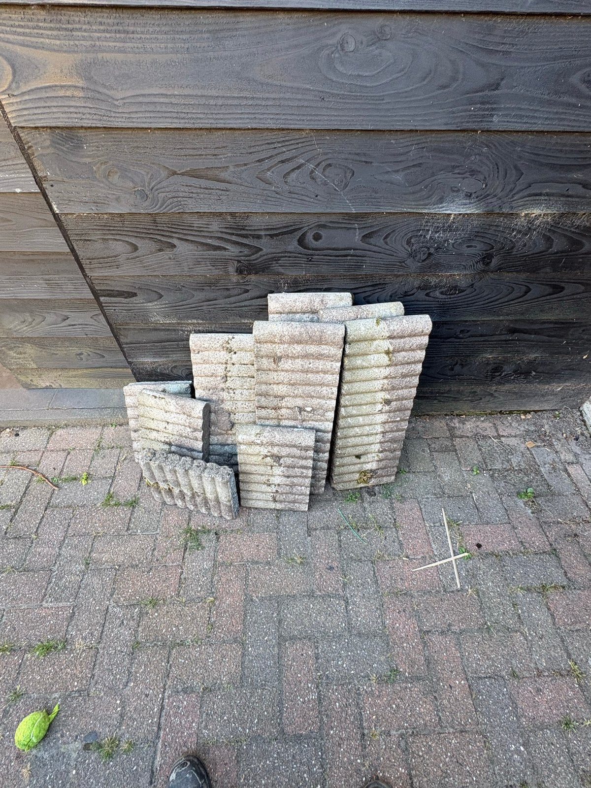 Opsluitband/palisade, Ophalen, Gebruikt, Minder dan 5 m², Beton