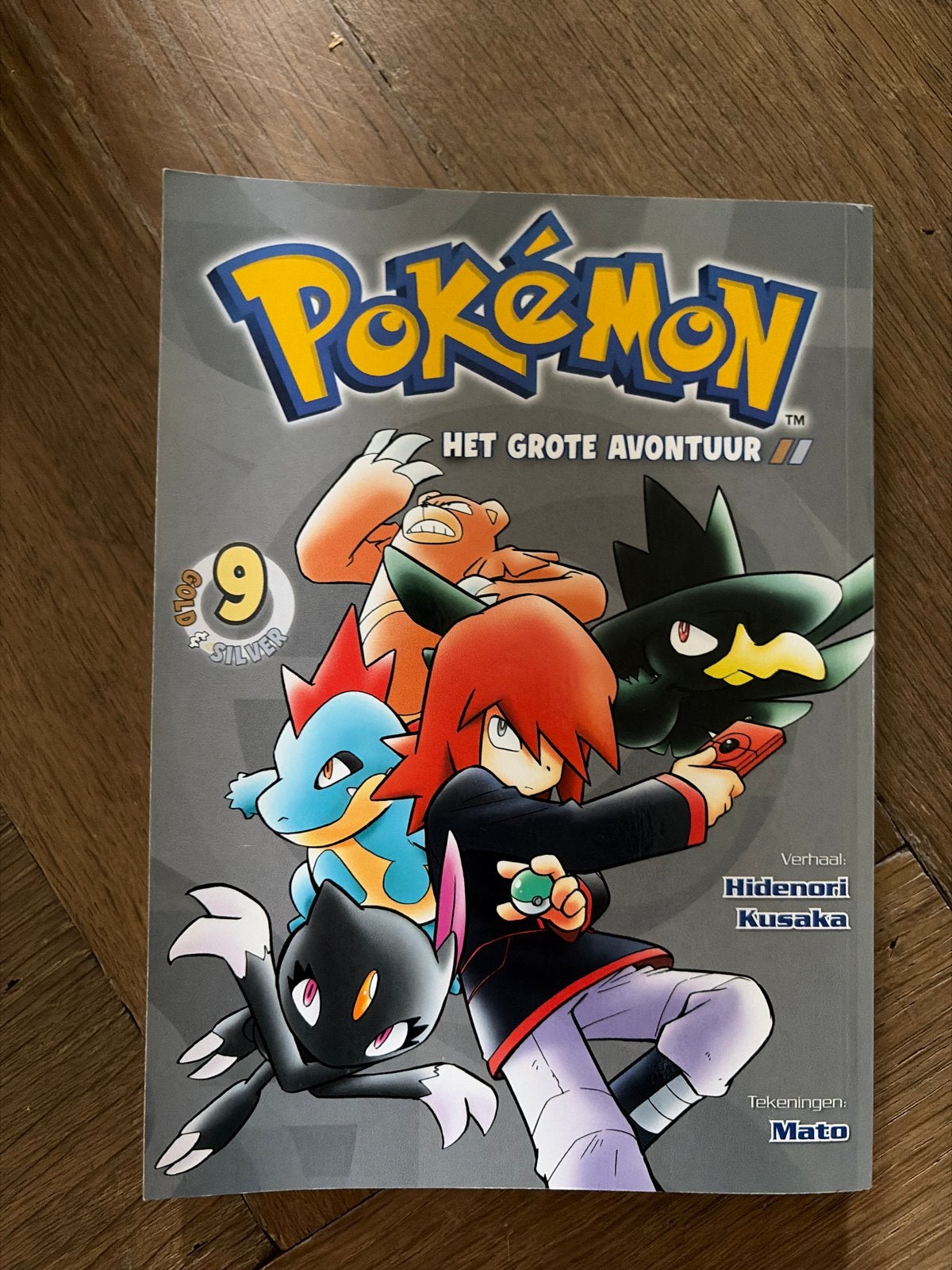 Pokémon: Het Grote Avontuur 9 - Gold & Silver, Boeken, Stripboeken, Eén stripboek, Ophalen of Verzenden, Zo goed als nieuw
