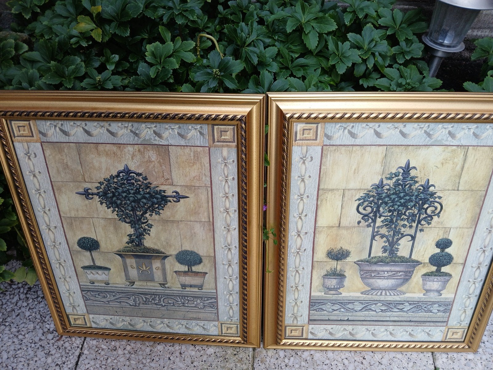 Twee mooie ingelijste prints van de kunstenaar J.Wiens, Ophalen, Zo goed als nieuw, Print, Oorspronkelijke maker