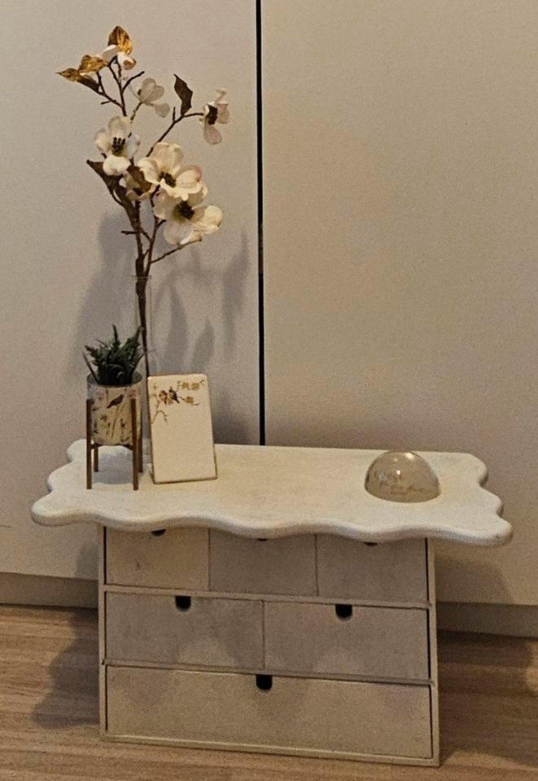Ikea mini ladekastje met vast plankje, Ophalen of Verzenden, Gebruikt