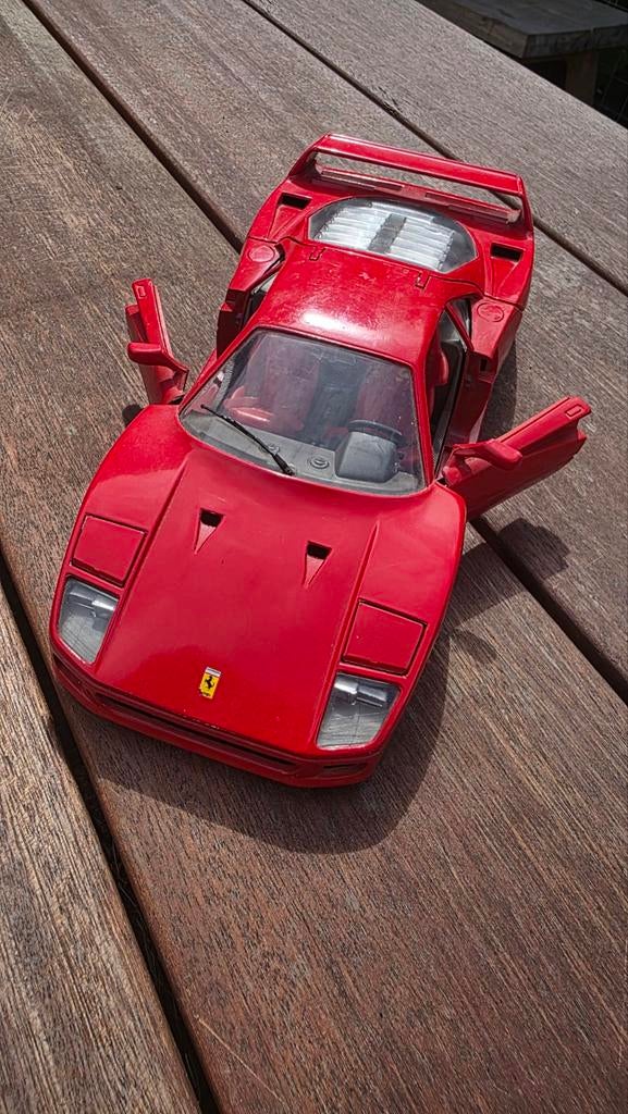 Tonka 1:18 Modelauto Ferrari F40, Hobby en Vrije tijd, Modelauto's | 1:18, Ophalen of Verzenden