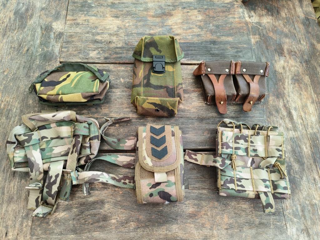 Militaire camouflage pouches en tasjes, Ophalen of Verzenden, Landmacht, Nederland, Overige typen