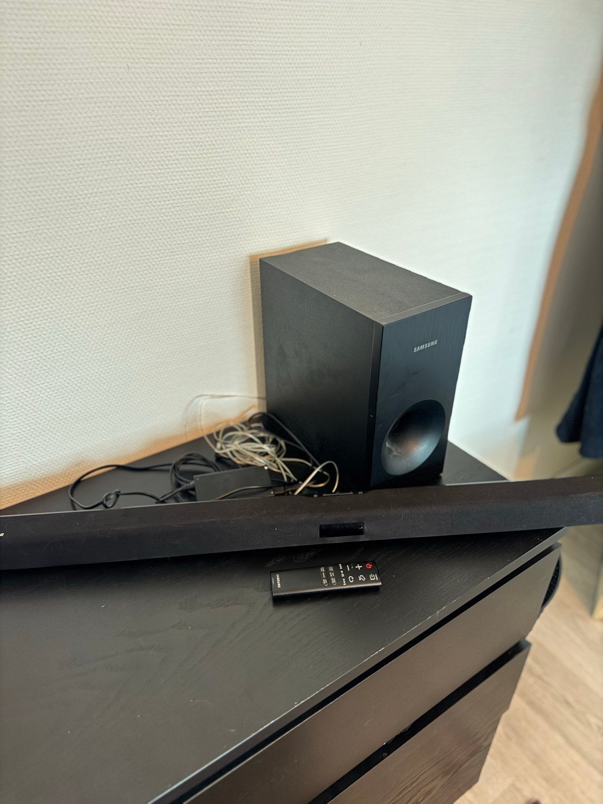 Samsung HW-J355 Soundbar met Subwoofer, Ophalen, Bluetooth, Gebruikt